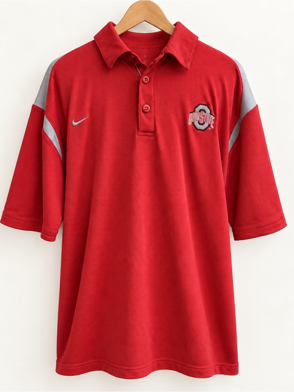 Nike Ohio State Buckeyes Dri-FIT Polo Men’s XL Scarlet Red